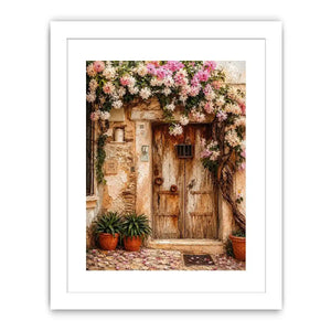 Vinatge Door In Italy Canvas Print