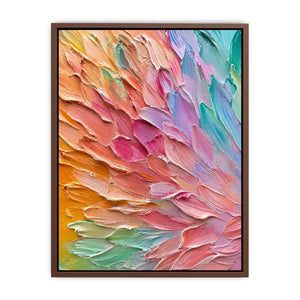 Pastel Strokes Canvas Print