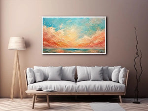 Beach Seascape Canvas Print