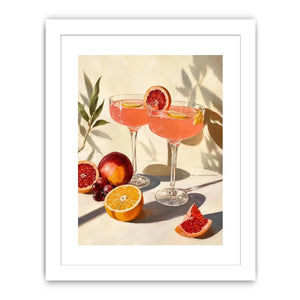 Two Glasses Of wine Canvas Print