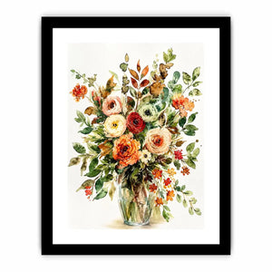 Flower Jar Canvas Print