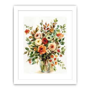 Flower Jar Canvas Print