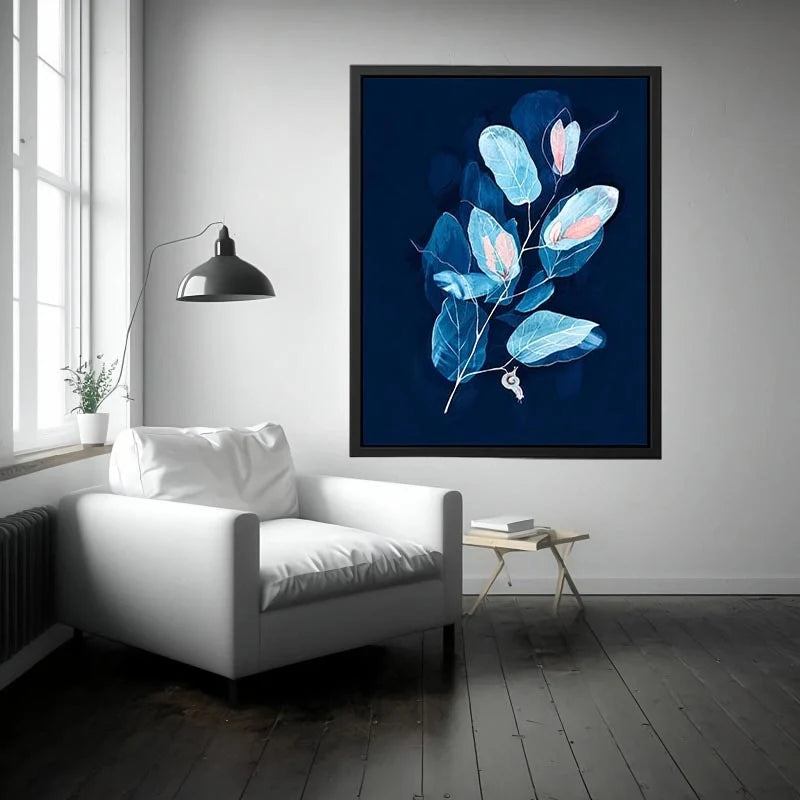 Blue Eucalyptus Canvas Print