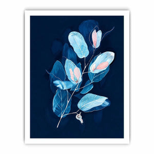 Blue Eucalyptus Canvas Print