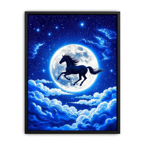 Horse In The Sky Canvas Print