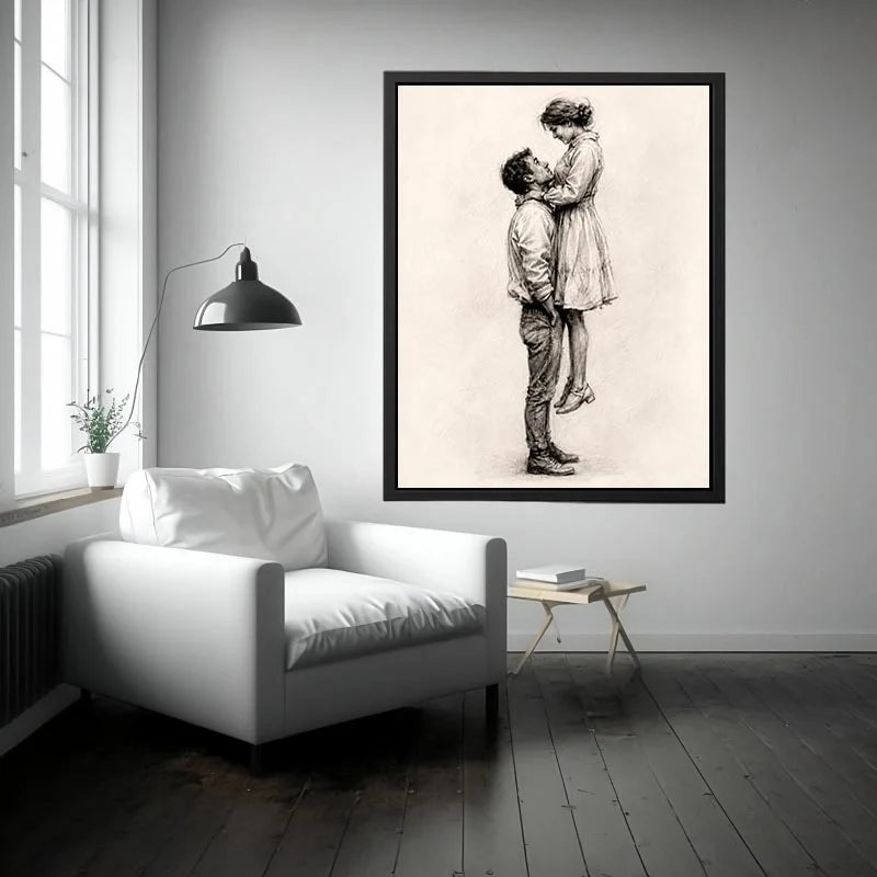 Etrnal Kiss Canvas Print