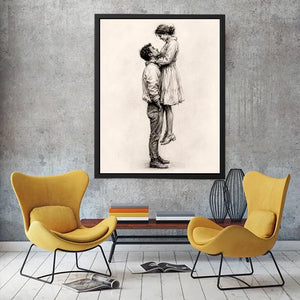 Etrnal Kiss Canvas Print