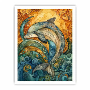 Dolphin Canvas Print