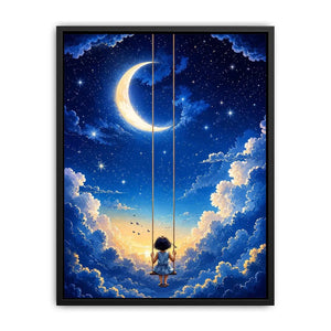 Sky Swing Canvas Print
