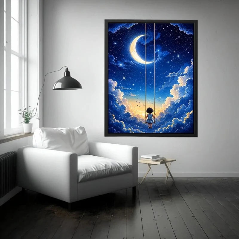 Sky Swing Canvas Print