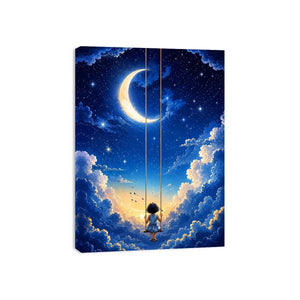 Sky Swing Canvas Print