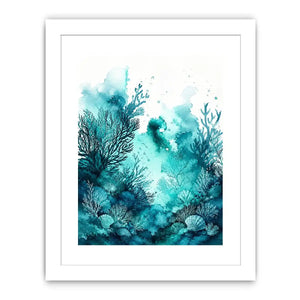 Teal Island Canvas Print