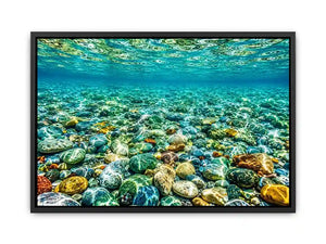Clear Sea Canvas Print
