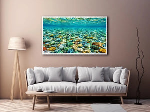Clear Sea Canvas Print