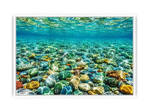Clear Sea Canvas Print
