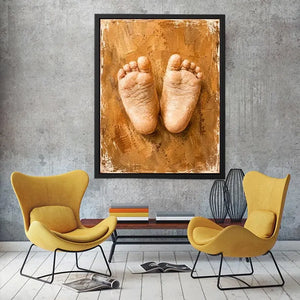 Feet Canvas Print