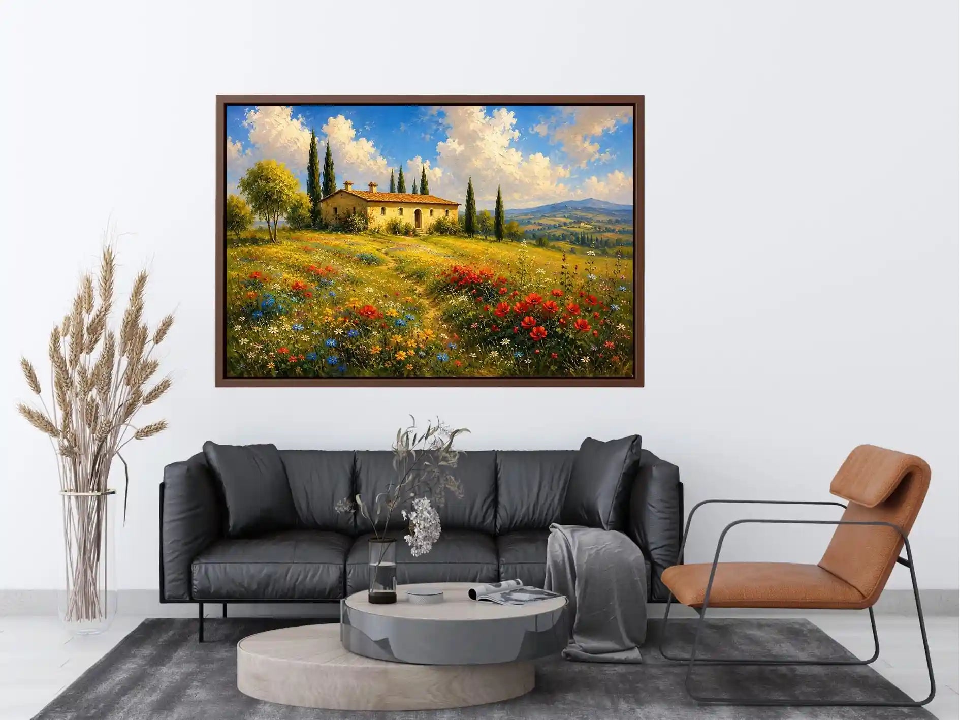 Tuscany Landscape Canvas Print