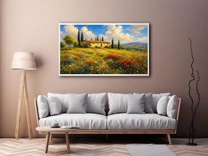 Tuscany Landscape Canvas Print