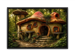Mushroom Room Canvas Print