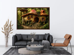 Mushroom Room Canvas Print