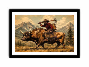 Lumberjack Canvas Print