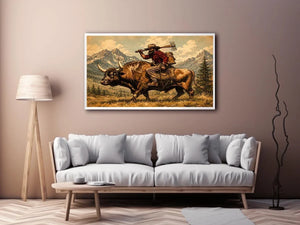 Lumberjack Canvas Print