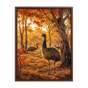 Ostrich Canvas Print