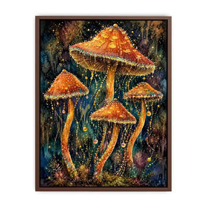 Jellyfish Mushroom Canvas Print