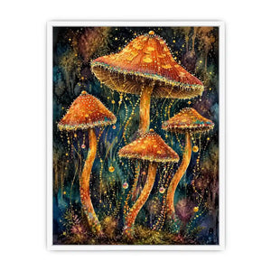 Jellyfish Mushroom Canvas Print