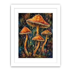 Jellyfish Mushroom Canvas Print