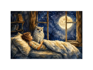 Good Night kids nursery Canvas Print