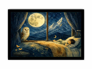 Good Night kids nursery Canvas Print