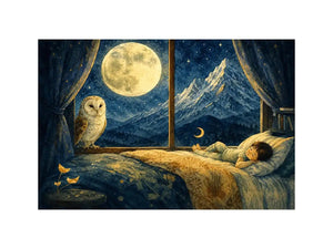 Good Night kids nursery Canvas Print