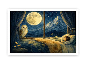 Good Night kids nursery Canvas Print