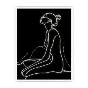 Meditating Canvas Print