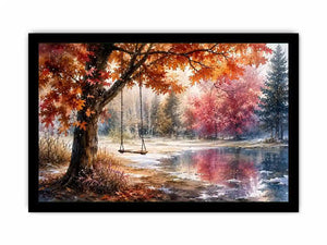 Autumn Swing Canvas Print