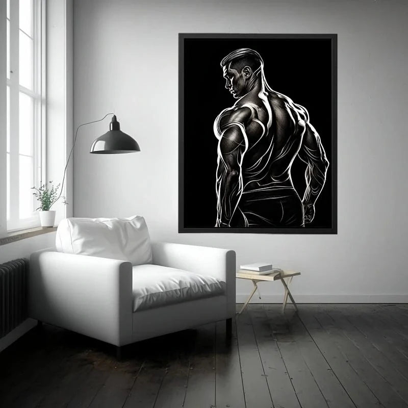 Strong Man Canvas Print