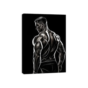 Strong Man Canvas Print