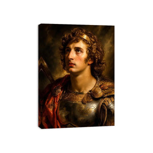 Alaxander The Great Canvas Print