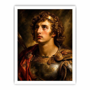 Alaxander The Great Canvas Print