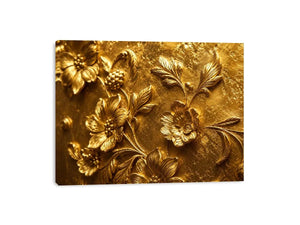 Gold leaf Canvas Print