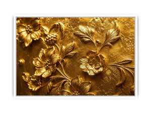 Gold leaf Canvas Print