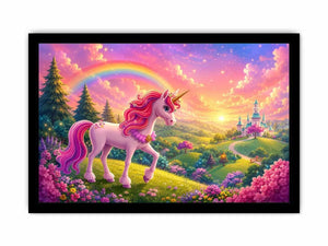 Unicorn kids nursery Canvas Print