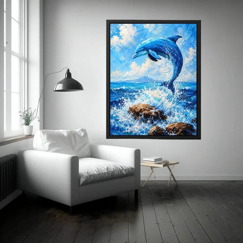 Dolphin Canvas Print