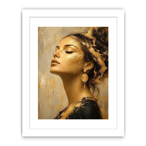 Gold Beauty Canvas Print
