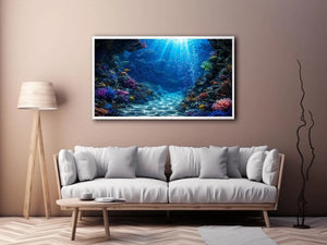 Underwater Ocean Canvas Print