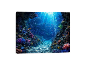 Underwater Ocean Canvas Print