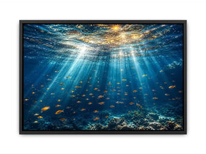 Underwater Scene Canvas Print