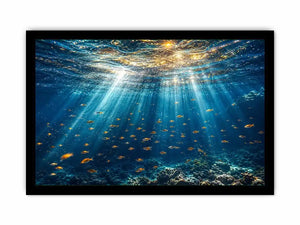 Underwater Scene Canvas Print