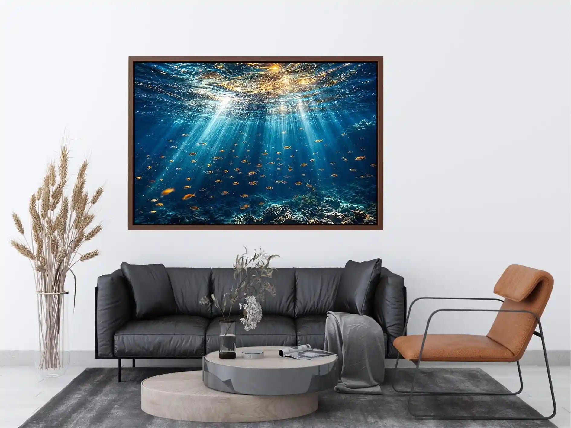 Underwater Scene Canvas Print